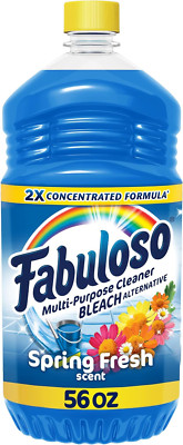 Multi-Purpose Cleaner, 2X Concentrated Formula, Spring Fresh Scent, 56 Oz