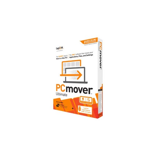 Laplink PCmover v.11.0 Ultimate With SuperSpeed USB 3.0 Cable 10 Uses