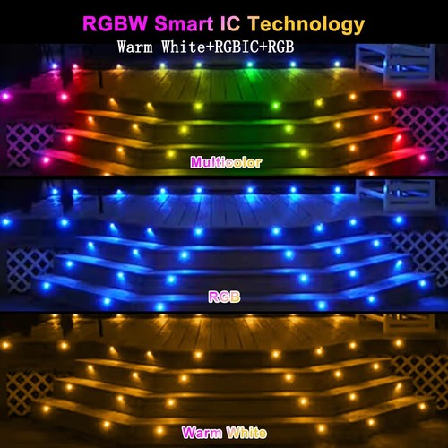 20X WIFI RGBW+IC LED Terrassen Bodeneinbaustrahler Decken Einbaustrahler Lampe - Bild 10 von 15