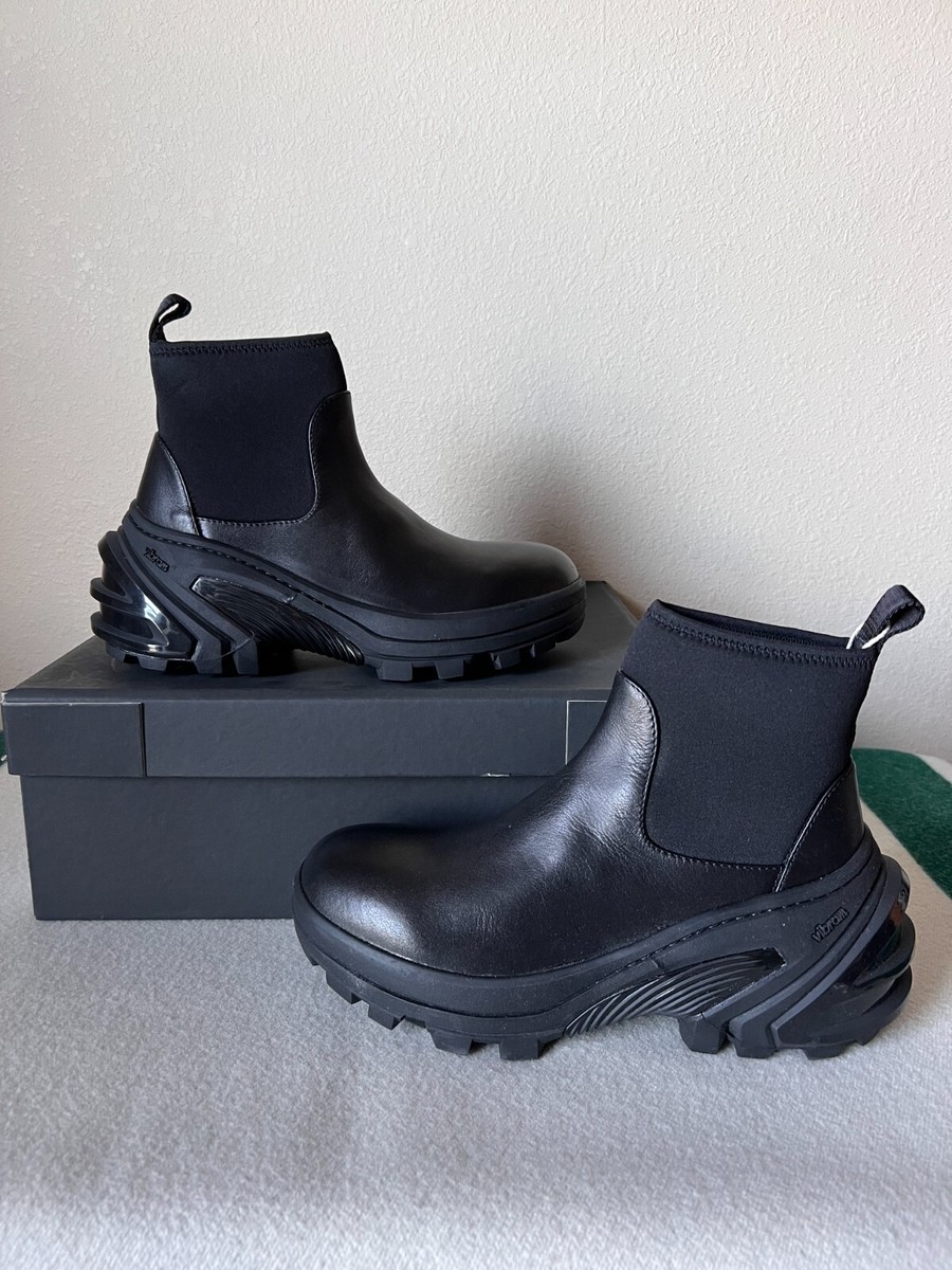 1017 Alyx 9SM Leather Mid Boot with SKX Sole - Size 39