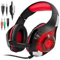 Gm-1 Gaming Headset For Xbox One Ps4 Pc Tablet Cellphone, Stereo Led Backlit Gm-1 Gaming Headset For Xbox One Ps4 Pc Tablet Cellphone, Stereo Led Backlit