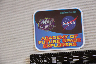 Aufkleber / Sticker NASA - Academy of Future Space Explorers