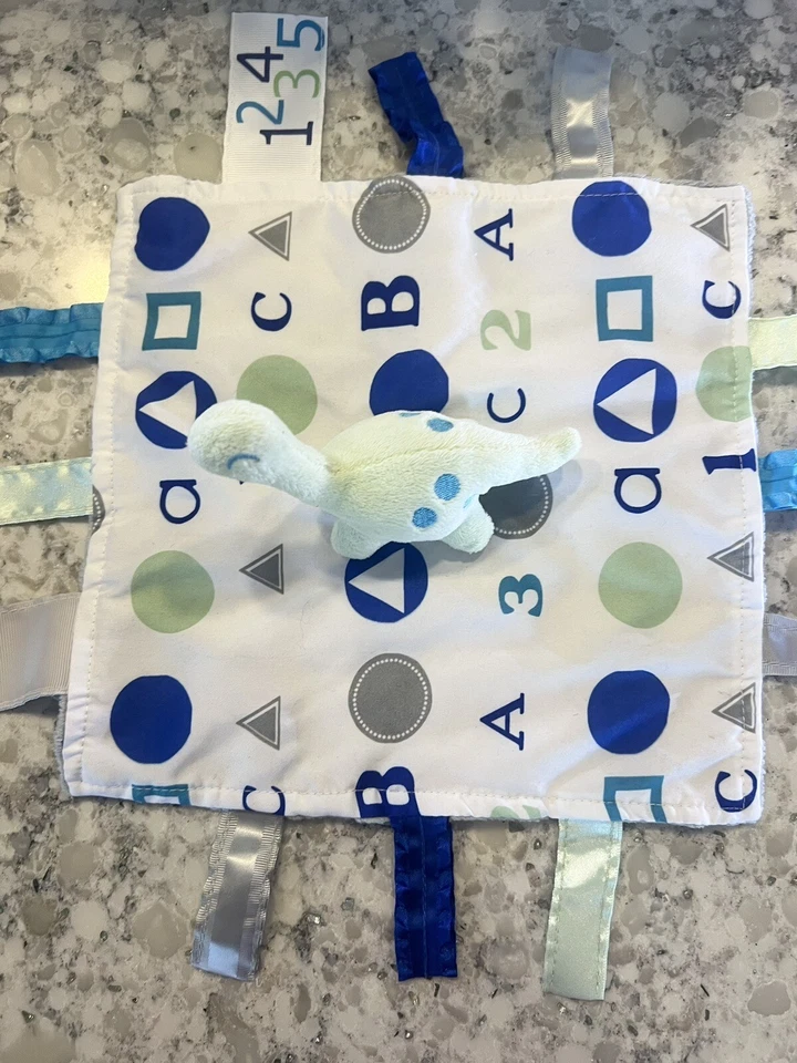 Manta/Lovey de seguridad Baby Jack Taggie dinosaurio Minky Foto 3 de 4