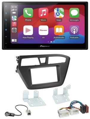 Pioneer DAB USB MP3 Bluetooth 2DIN Autoradio für Hyundai i20 (2014-2020)