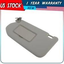 Left Sun Visor For Nissan 2013+ Pathfinder 14-17 For Infiniti QX60 W/ Light 1PC