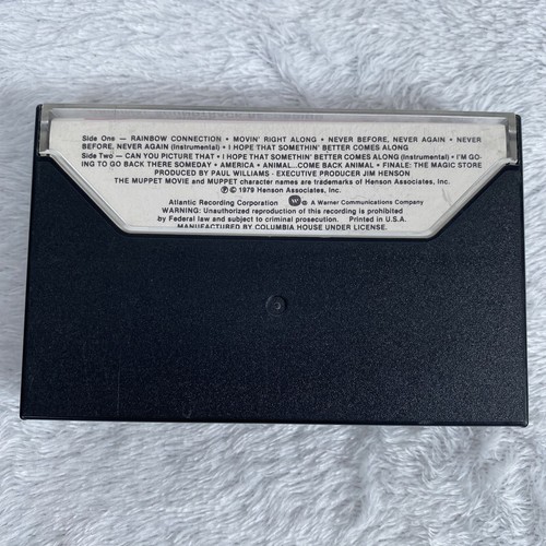 The Muppet Movie: Original Soundtrack Recording Cassette 1979 Atlantic Records - Picture 5 of 7