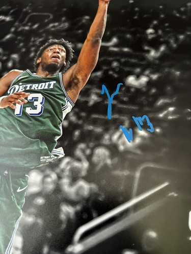 James Wiseman Signed Autographed Auto Warriors Pistons 11X14 Photo JSA COA - Picture 2 of 3