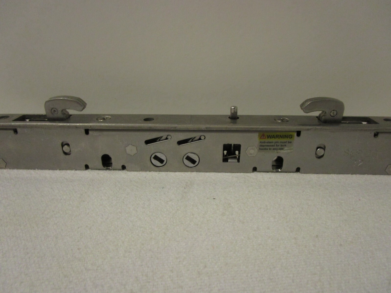 2 Point Sliding Door Mortise Lock with Faceplate & Sliding Door Keeper
