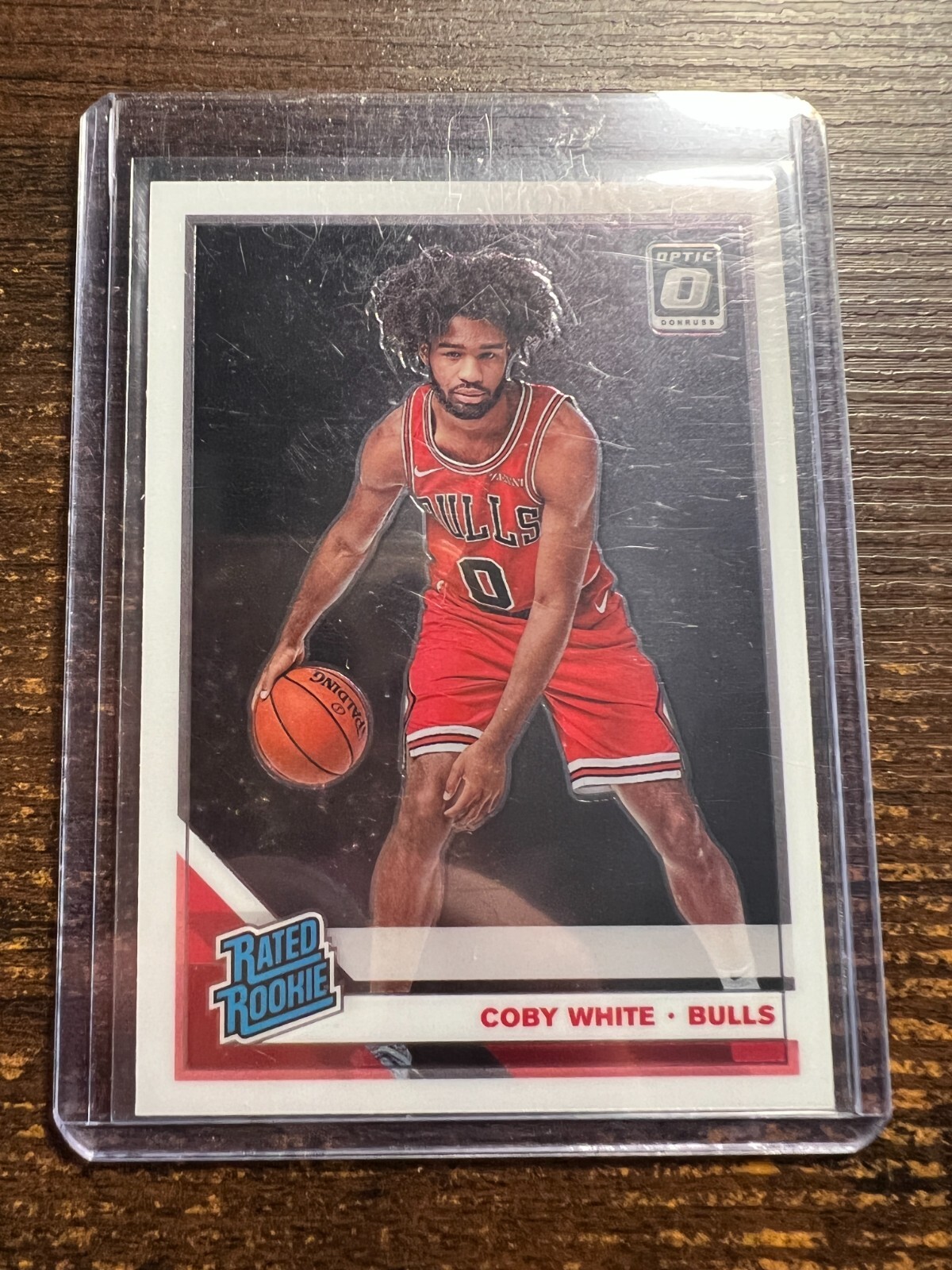 A131,049 - 2019-20 Donruss Optic #180 Coby White RR RC