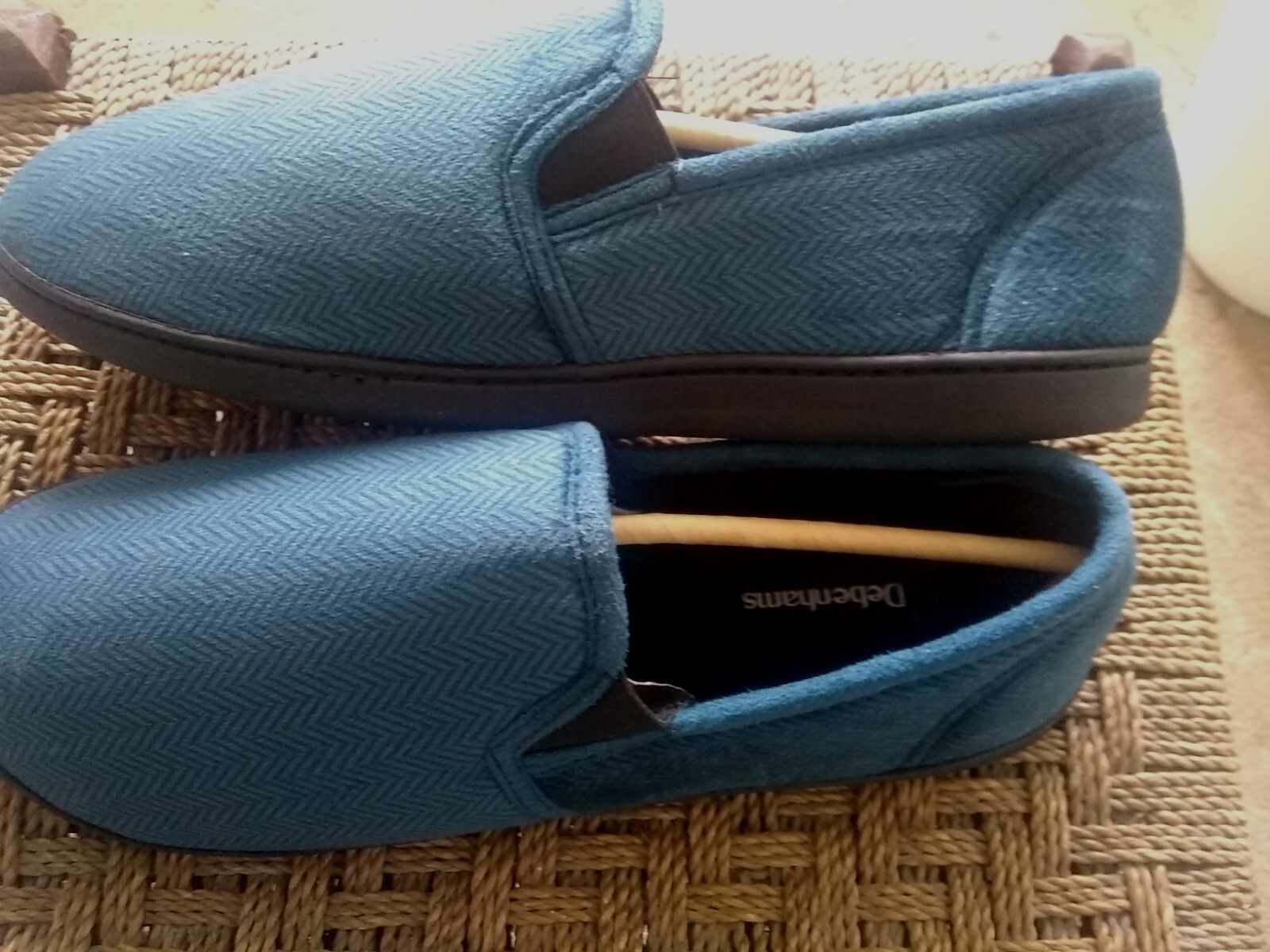 Debenhams Mens Slippers Size 11 New without Tags Elasticated at the