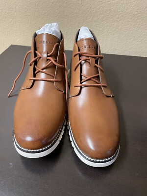 Cole Haan Zerogrand Chukka Boot Brown Tan C35593 Pre-owned Cole Haan Zerogrand Chukka Boot Brown Tan C35593  main image 3
