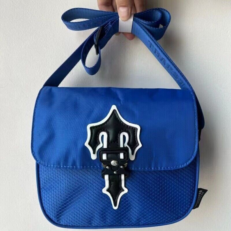Trapstar Crossbody Messenger Bag - Blue AU | eBay Trapstar Crossbody Messenger Bag - Blue AU | eBay
