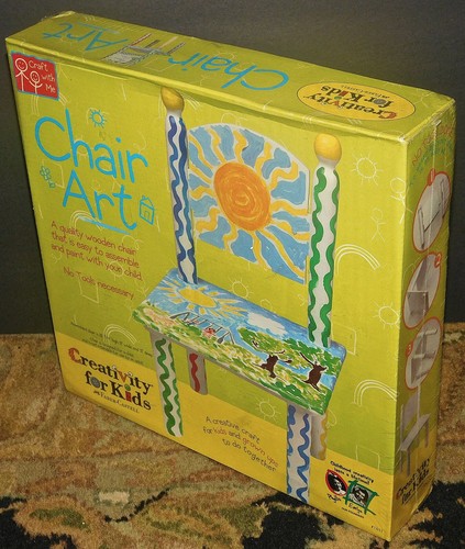 Silla Creatividad para Niños Arte #1611 Sellada NUEVA en Caja 18 3/4"" x 11"" x 11"" Regalo - Imagen 3 de 4