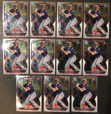 JUAN CHACON 2023 1st Bowman Chrome Prospects #BCP-105 (12x) RC Red Sox