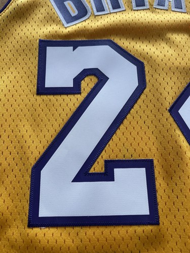 Adidas NBA Authentic Los Angeles Lakers Kobe Bryant #24 2009 Champions Jersey M - Picture 15 of 21