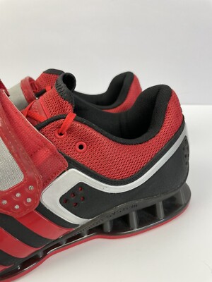 Adidas Adipower Men's Sz 11 Weightlifting Shoes Black/Red (M21865