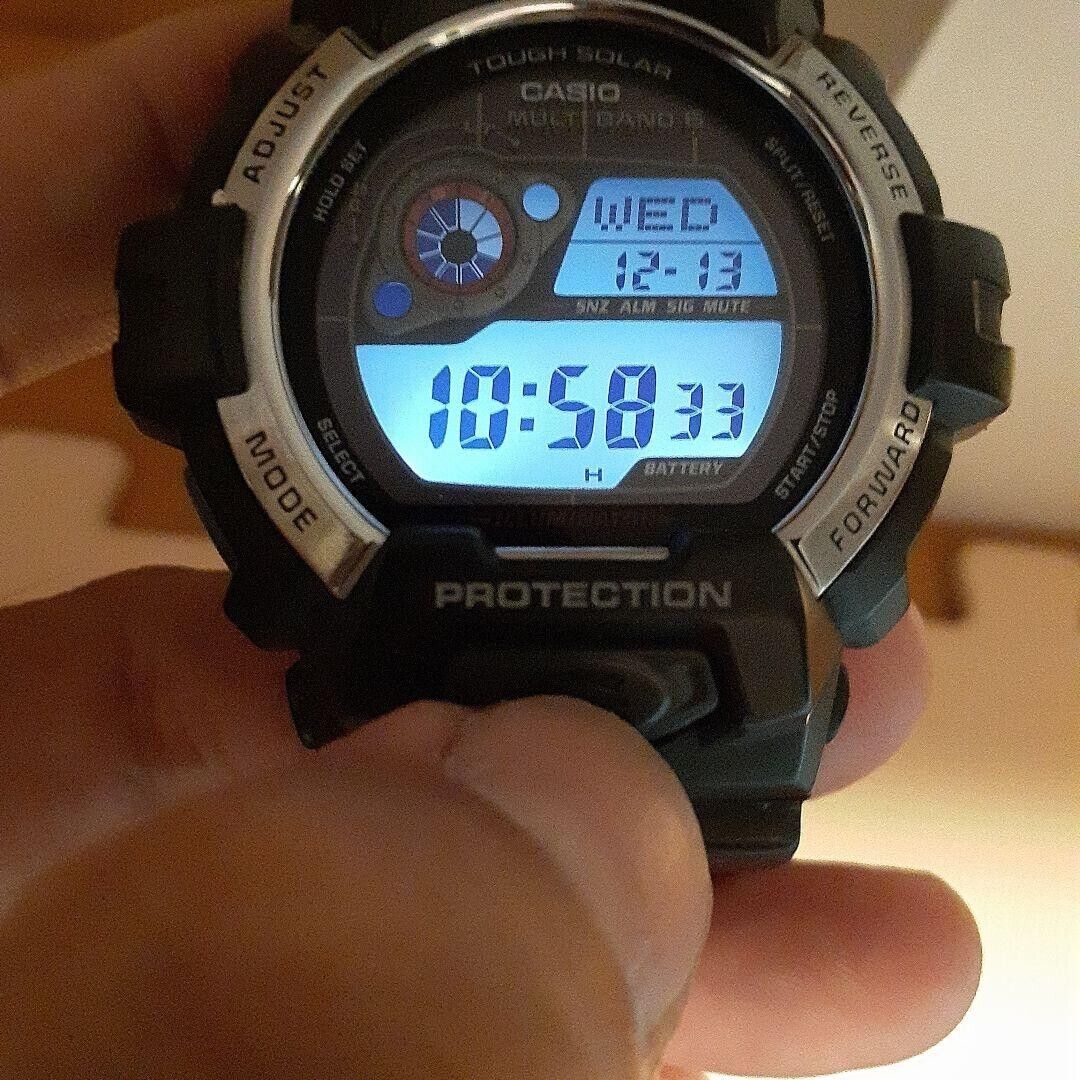 CASIO G-SHOCK GW-8900-1JF Tough Solar Atomic Black Silver CASIO G-SHOCK GW-8900-1JF Tough Solar Atomic Black Silver