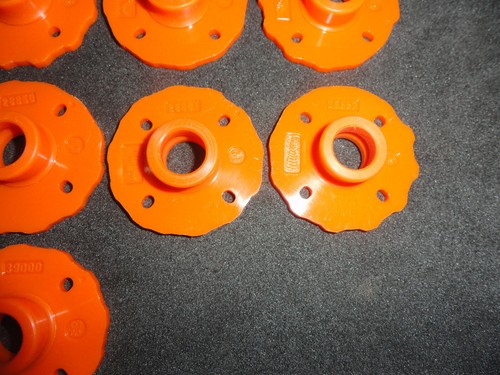 Sears Kenmore Sewing Machine Pattern Cams - Set of 30 Orange & Dark Green - Picture 5 of 14
