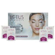 Lotus Herbals Radiant Platinum 4 In 1 Facial Kit 37g