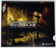Sonic Foundry Underground Sound Lab Hip Hop Loops For Acid Library Sampling CD