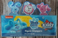 Pinkfong Blue's Clues Kiddy Dough Set w/ 3 Count Tubs & 3 Figure Stampers NEW