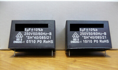 PIONEER RT-909 RT-901 Motorkondensatoren Reparaturset Motor Capacitors Repairkit