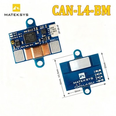 MATEK CAN-L4-BM AP_PERIPH DRONECAN DIGITAL POWER MONITOR for RC Model