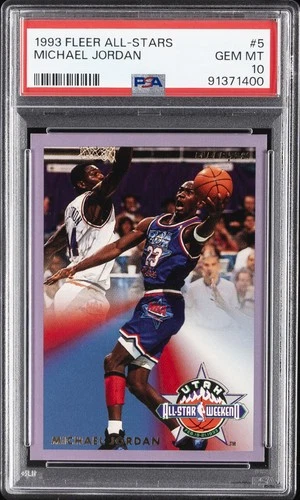 Jordan 1993 Fleer Jordan #5