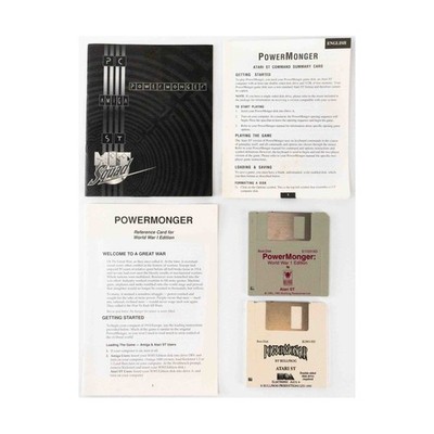 EA Computer Game PowerMonger (Atari) VG+