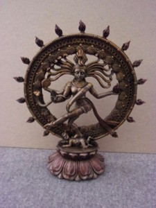 Pacific Giftware Hindu Deity Shiva Nataraja Figurine 9in Tall