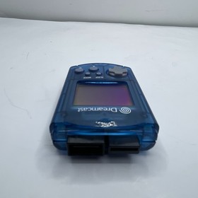 Visual Memory Unit HKT-7000 Translucent Blue VMU Memory Card (Sega Dreamcast)