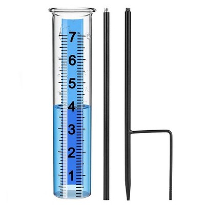 Clear Outdoor Rain Gauge Visible and Accurate Rainfall Monitoring Tool