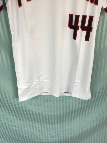 UNBRANDED Mens Freedom 44 White Short-Sleeve VGC 100% Polyester- Small - Picture 5 of 6