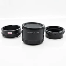 Pentax 67 Extension Tube Set w/#1, #2, #3 6x7 inner bay #494