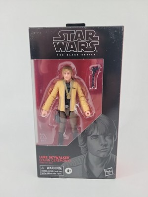 Star Wars Luke Skywalker (Yavin Ceremony) Black Series 6 Inch Fig. (New/Sealed)