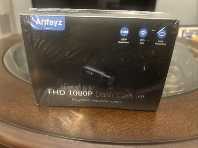 NEW, SEALED - ARIFAYZ FHD 1080P DASH CAM Q3 WIFI KIT LOOP RECORDING CAR CAMERA