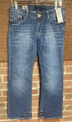 Ecko Red Diva Denim Boot Cut Jeans Medium Stone NWT 5 Juniors