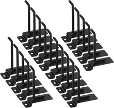 20Pcs 4 Inch Heavy Duty Slatwall Hooks Assortment Kit, Slatwall Accessories Slat