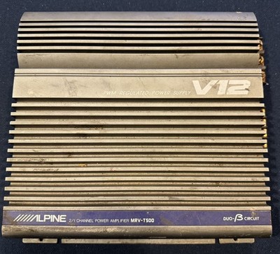 Alpine V12 MRV-T500 Amplifier 2/1 Channel