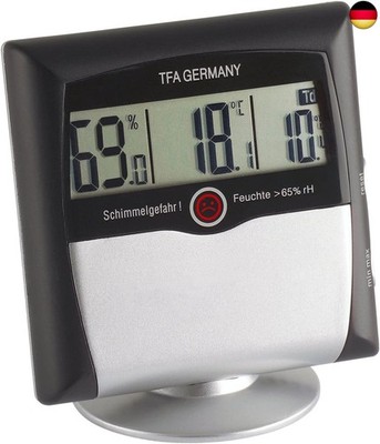 TFA Dostmann Comfort Control digitales Thermo-Hygrometer, 30.5011, mit