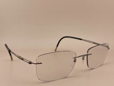 Silhouette Eyeglasses Frame 5222 60 6061 5227 Gray Black 55-21-145 Titan Austria