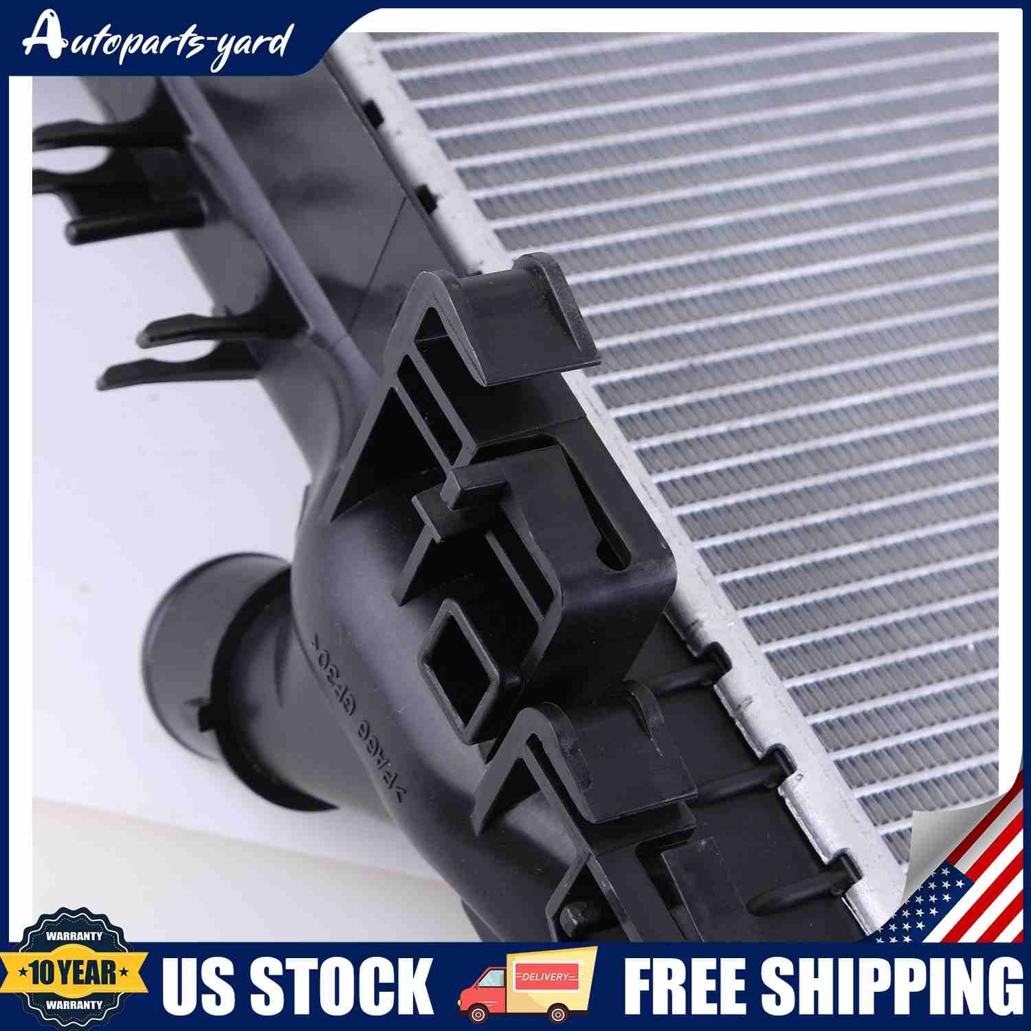 Maserati Quattroporte S Q4 2017-2020 Radiator P/N 670109996