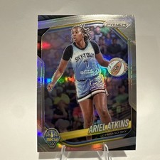 2025 Panini Prizm WNBA #13 Ariel Atkins Silver Prizm Sky