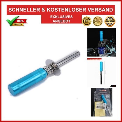 Glow Plug Ignitor für Nitro RC Auto Buggy Truck Modell blau