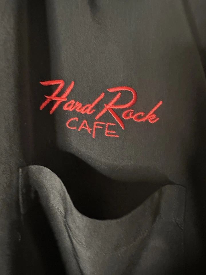 Camisa De Colección Abotonada Hard Rock Café St Thomas Talla L Años 90 Y2K Bordada Foto 4 de 4