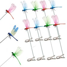 Fake Dragonfly Clip,Dragon Fly Hat Clip,3D Fake Dragonfly Clips Outdoor Simul...