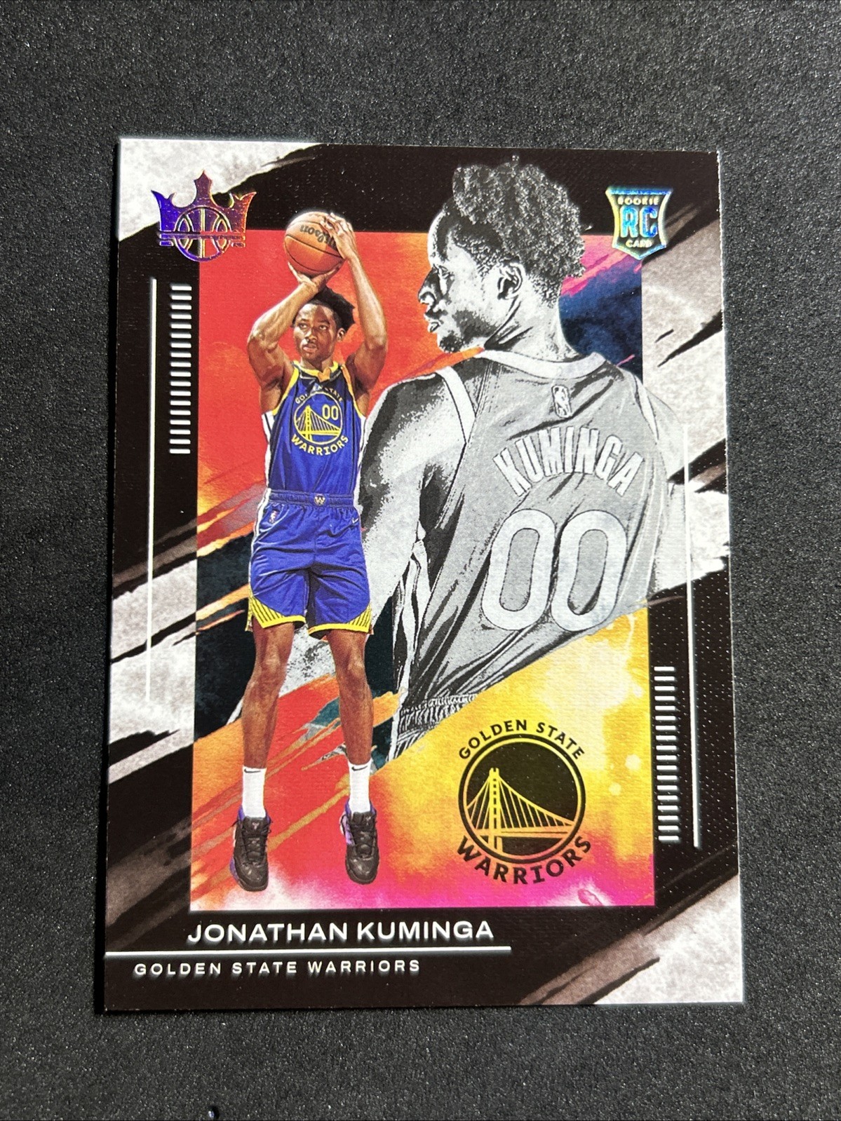 2021-22 Panini Court Kings Baseketball Jonathan Kuminga Rookie Level III #166