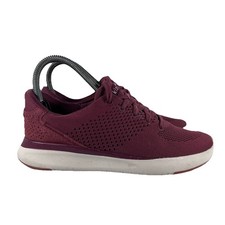 Kizik Lima Red Hands Free Lace Up Shoes Sneakers Women's Size 6.5