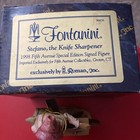 Vintage Fontanini The Knife Sharpener 1998 Roman Figurine. — photo 3