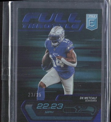 2024 Donruss Elite Full Throttle Blue DK Metcalf 23/25 Seattle Seahawks #2
